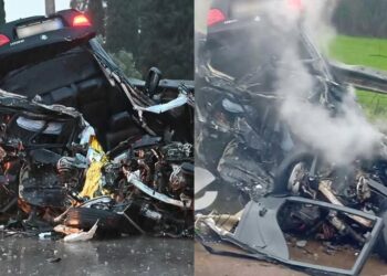 Σοκαριστικό τροχαίο με λεωφορείο του ΚΤΕΛ και ΙΧ