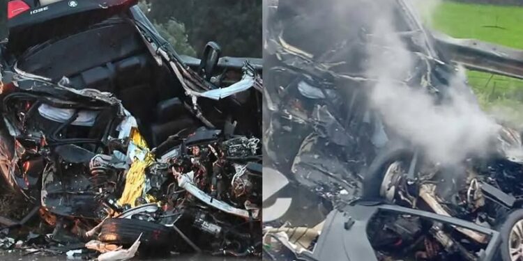 Σοκαριστικό τροχαίο με λεωφορείο του ΚΤΕΛ και ΙΧ