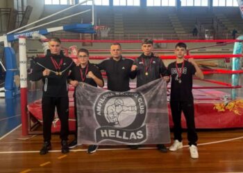 Με 4 χρυσά μετάλλια επέστρεψε από τα Γιάννενα ο Πυγμαχικός Σύλλογος Αμφιλοχίας