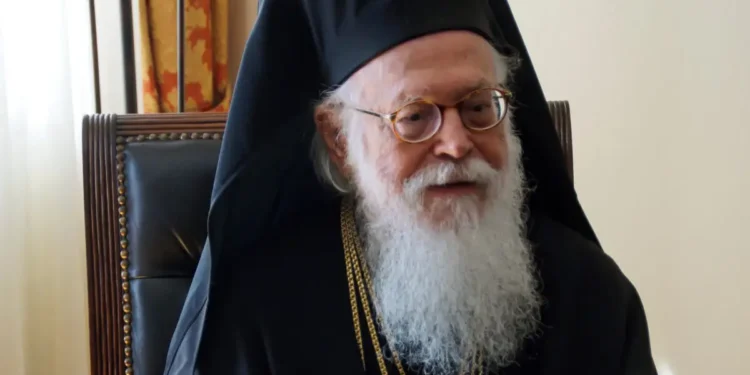 Έφυγε από τη ζωή σε ηλικία 96 ετών ο Αρχιεπίσκοπος Αλβανίας Αναστάσιος