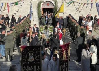 Με λαμπρότητα εορτάστηκε ο πολιούχος της Αμφιλοχίας, Άγιος Αθανάσιος