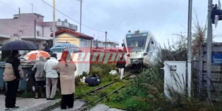 Τρένο παρέσυρε Ι.Χ στην Πάτρα – Ένας τραυματίας