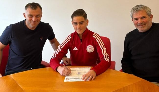 Στον Ολυμπιακό ο νεαρός Μεσολογγίτης Γιώργος Ζοχιός