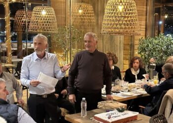 Κοπή πρωτοχρονιάτικης πίτας από το Σύνδεσμο Βετεράνων Ποδοσφαιριστών της ΑΕΜ