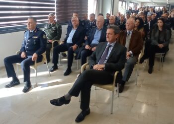 Τελετή παράδοσης – ανάληψης καθηκόντων του Γενικού Περιφερειακού Αστυνομικού Διευθυντή Δυτικής Ελλάδας