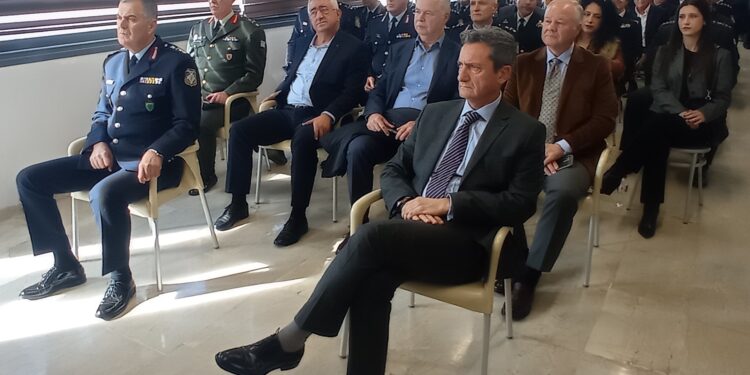 Τελετή παράδοσης – ανάληψης καθηκόντων του Γενικού Περιφερειακού Αστυνομικού Διευθυντή Δυτικής Ελλάδας