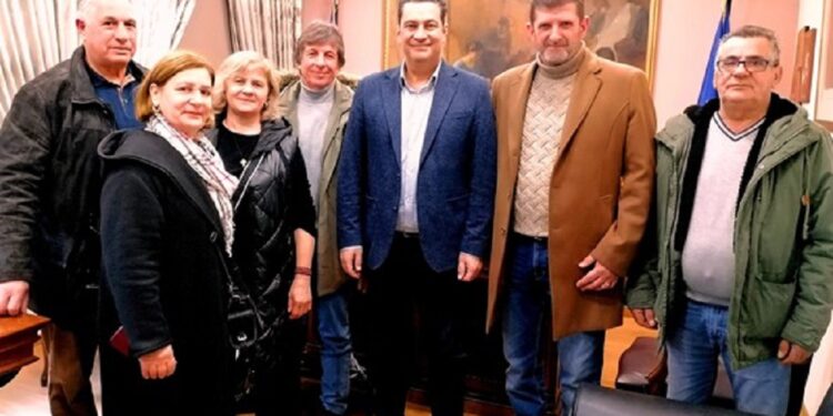 Συνάντηση του Δημάρχου με το Δ.Σ του συλλόγου Εργατικών κατοικιών  Εθνικού Σταδίου