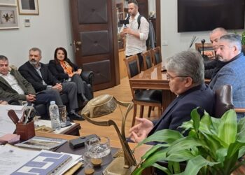 Με τον πρόεδρο της ΝΙΚΗΣ Δημήτρη Νατσιό συναντήθηκε ο Δήμαρχος Αγρινίου Γιώργος Παπαναστασίου