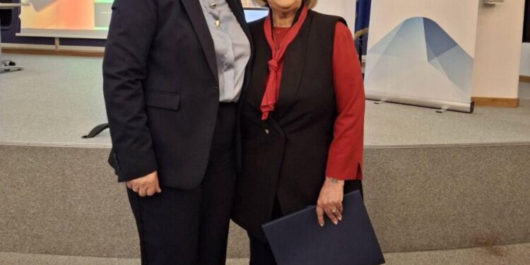 Η Αντιπεριφερειάρχης Γεωργία Ντάτσικα στην εναρκτήρια εκδήλωση τουΠρογράμματος “HELIOS+” για την Κοινωνική και Εργασιακή Ένταξη στη Δυτική Ελλάδα