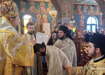 Κυριακή Τελώνου & Φαρισαίου στον Ι.Ν. Μεταμορφώσεως του Σωτήρος στην Αγριλιά Μεσολογγίου-οφφίκιο Πρωτοπρεσβυτέρου στον π. Δημήτριο Κολοκούρα