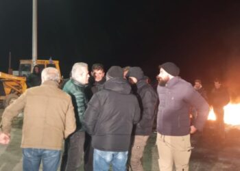 Στο μπλόκο των αγροτών ο Κώστας Πιστιόλας