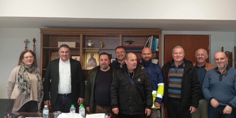 Συναντήσεις με τους δημάρχους Ακτίου-Βόνιτσας Κασόλα Αθανάσιο και Ξηρομέρου Γ.Τριανταφυλλακη είχε το Ν.Τ ΑΔΕΔΥ Αιτ/νίας