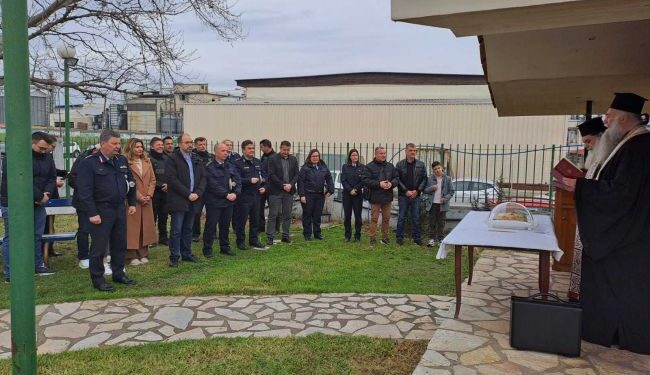 Επιμνημόσυνη δέηση υπέρ πεσόντων αστυνομικών στο καθήκον στον Άγιο Αρτέμιο στο Αγρίνιο