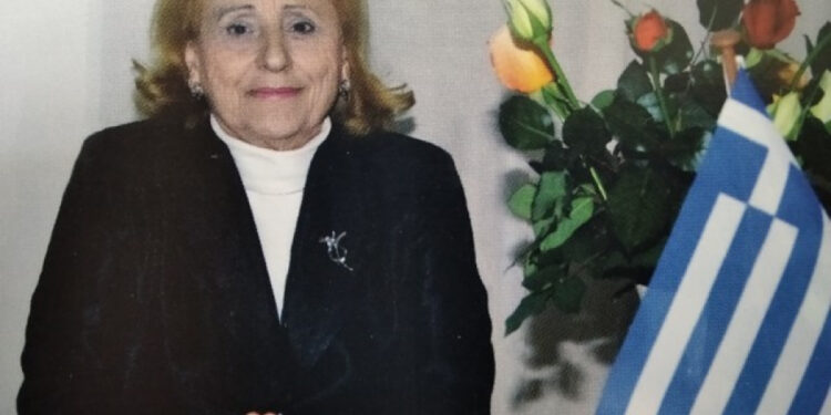 Τιμητική διάκριση για την Ιδρύτρια & Επίτιμη Πρόεδρο του Εργαστηρίου «ΠΑΝΑΓΙΑ ΕΛΕΟΥΣΑ»