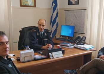 Με το νέο Αστυνομικό Διευθυντή Αιτωλίας συναντήθηκε ο Εμποροβιομηχανικός Σύλλογος Μεσολογγίου