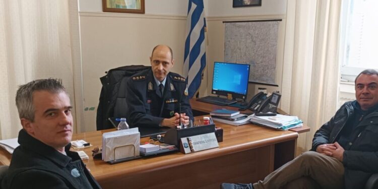 Με το νέο Αστυνομικό Διευθυντή Αιτωλίας συναντήθηκε ο Εμποροβιομηχανικός Σύλλογος Μεσολογγίου