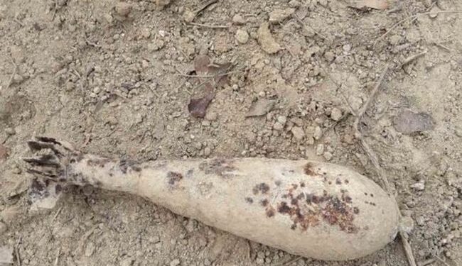 Ανεύρεση πολεμικού υλικού σε περιοχή του Θέρμου