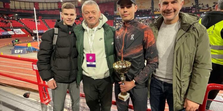 Ο Γιώργος Κύρτσης του ΓΑΣ Αγρινίου κατέκτησε το χρυσό μετάλλιο-4ος ο Καψάλης στο Πανελλήνιο Πρωτάθλημα Κλειστού Στίβου