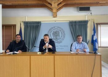 Συνάντηση εργασίας Δημάρχου Μεσολογγίου με τους μελετητές του Τοπικού Πολεοδομικού Σχεδίου