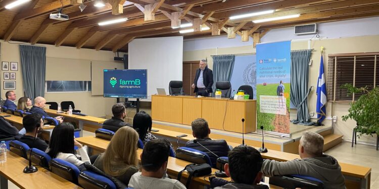 Μεγάλη συμμετοχή στην εκδήλωση για τον Ψηφιακό Μετασχηματισμό στη Γεωργία και τη Βιωσιμότητα στο Μεσολόγγι