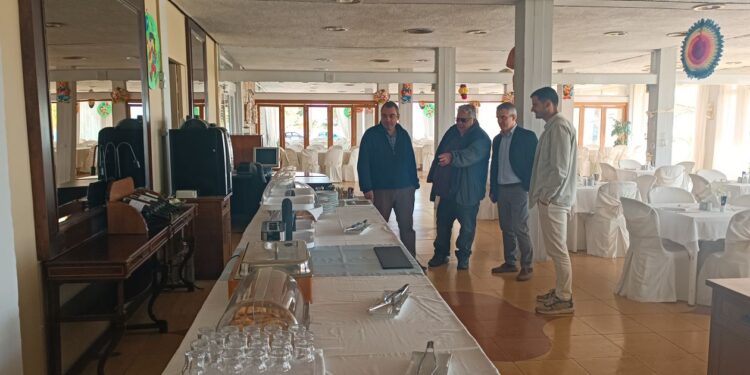 Επίσκεψη στο ξενοδοχείο «Θεοξένια» στο λιμάνι Μεσολογγίου πραγματοποίησε η διοίκηση του Εμποροβιομηχανικού Συλλόγου