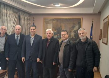 Επίσκεψη του διοικητικού συμβουλίου του Συλλόγου Πολυτέκνων Αγρινίου και Περιχώρων στον Δήμαρχο Αγρινίου