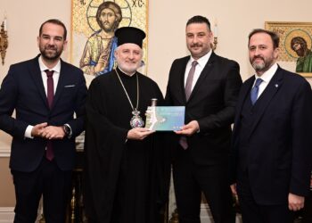 Ο Ν. Φαρμάκης στη Ν. Υόρκη: Επαφές με την ομογένεια και πρόσκληση για τον εορτασμό των 200 ετών από την Έξοδο του Μεσολογγίου, το 2026