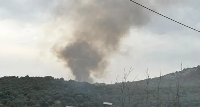 Πυρκαγιά στην παλιά χωματερή της Βόνιτσας