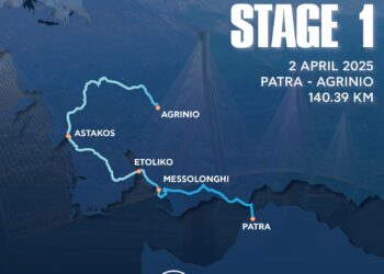 Την Τετάρτη (02/04) το Αγρίνιο μπαίνει στο επίκεντρο του ΔΕΗ Tour Of Hellas 2025 – Αναλυτικά το πρόγραμμα