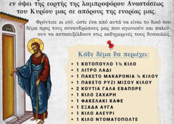 Ι.Ν. Αγίας Τριάδας Αγρινίου: Όλοι μαζί κάνουμε το λίγο..πολύ