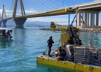 Σε εξέλιξη οι γεωτεχνικές έρευνες για τα Λιμενικά έργα σε Αντίρριο, Βασιλική και Κρυονέρι