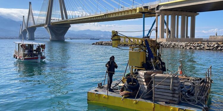 Σε εξέλιξη οι γεωτεχνικές έρευνες για τα Λιμενικά έργα σε Αντίρριο, Βασιλική και Κρυονέρι