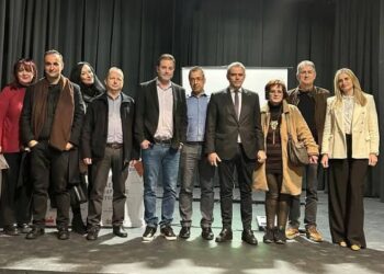 Ο Υφυπουργός Κώστας Καραγκούνης στην ημερίδα του 6ου λυκείου