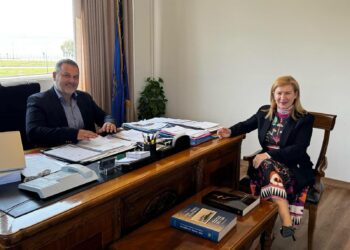 Συνάντηση εργασίας Δημάρχου Μεσολογγίου με την Διοικήτρια του Νοσοκομείου