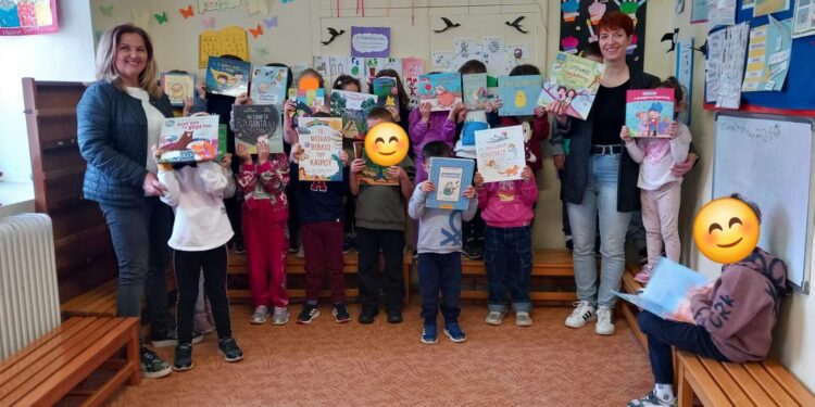 Δράση ενημέρωσης για το Βιβλίο από τις Κοινωνικές Δομές του Δήμου Ιερής Πόλης Μεσολογγίου στο 1 ο Νηπιαγωγείο