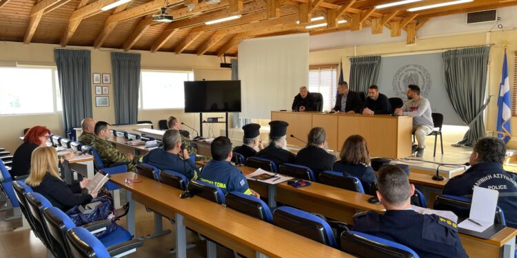 Σύσκεψη Δημάρχου Μεσολογγίου με εκπροσώπους φορέων για την άρτια διοργάνωση των Εορτών Εξόδου