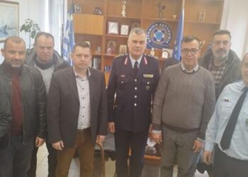 Συνάντηση της Ένωσης Αξιωματικών ΕΛΑΣ Δυτικής Ελλάδας με τον Γενικό Περιφερειακό Αστυνομικό Διευθυντή