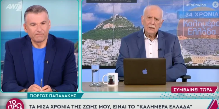 Γιώργος Παπαδάκης: Το επόμενο επαγγελματικό βήμα στον Ant1 και η συνεργασία με Λιάγκα
