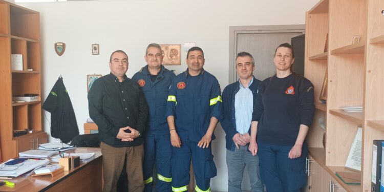Συνάντηση Εμποροβιομηχανικού Συλλόγου Μεσολογγίου με τον Διοικητή των Πυροσβεστικών Υπηρεσιών Αιτωλοακαρνανίας