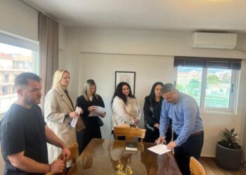 Υποδέχθηκε το νέο προσωπικό της «Βοήθειας στο Σπίτι» ο Δήμαρχος Μεσολογγίου