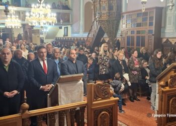 Βόνιτσα: Πλήθος πιστών στην ακολουθία του Ακαθίστου Ύμνου στον Ι.Ν Αγίου Σπυρίδωνος