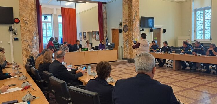 Παρουσία εμπλεκομένων φορέων πραγματοποιήθηκε η 1η Τακτική Συνεδρίαση του Τ.Ε.Σ.Ο.Π.Π. Δήμου Αγρινίου