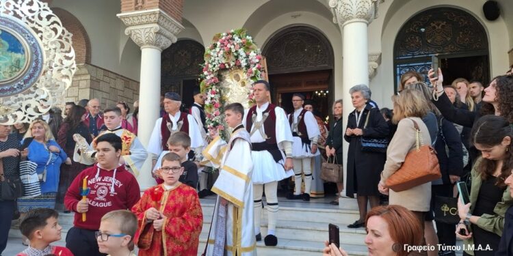 Η εορτή της Ζωοδόχου Πηγής στο Αγρίνιο και στην Ιερά Μονή Αγίας Ελεούσης Κλεισούρας
