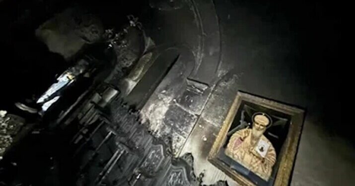 Έκκληση από το εκκλησιαστικό συμβούλιο του Αγίου Νικολάου Αστακού για την αποκατάσταση των ζημιών από την φωτιά