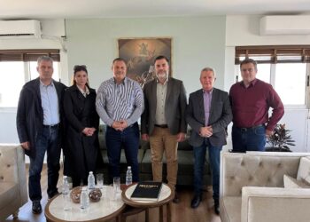 Συνάντηση με τον Δήμαρχο Μεσολογγίου, είχε αντιπροσωπεία της περιφερειακής παράταξης «Νέα Δυτική Ελλάδα»