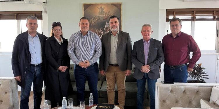 Συνάντηση με τον Δήμαρχο Μεσολογγίου, είχε αντιπροσωπεία της περιφερειακής παράταξης «Νέα Δυτική Ελλάδα»