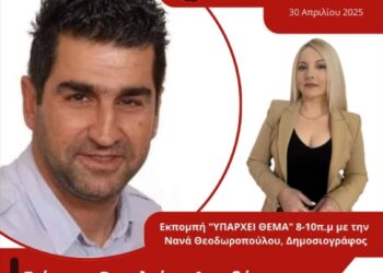 Συνέντευξη Γιάννη Βασιλείου στη δημοσιογράφο Νανά Θεοδωροπούλου στον energy 94.2