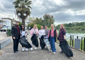 Δράση καθαρισμού από τους μαθητές του ΕΠΑΛ Κατοχής και εθελοντές