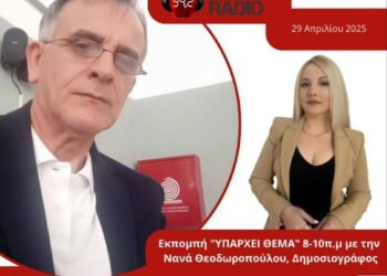 Συνέντευξη Ευθύμιου Αδάμη για το αρχαίο Αγρίνιο στη δημοσιογράφο Νανά Θεοδωροπούλου στον energy 94.2