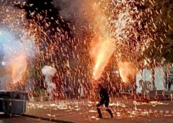 Εντυπωσίασε η επίδειξη Χαλκουνάδων στα Καλύβια Αγρινίου